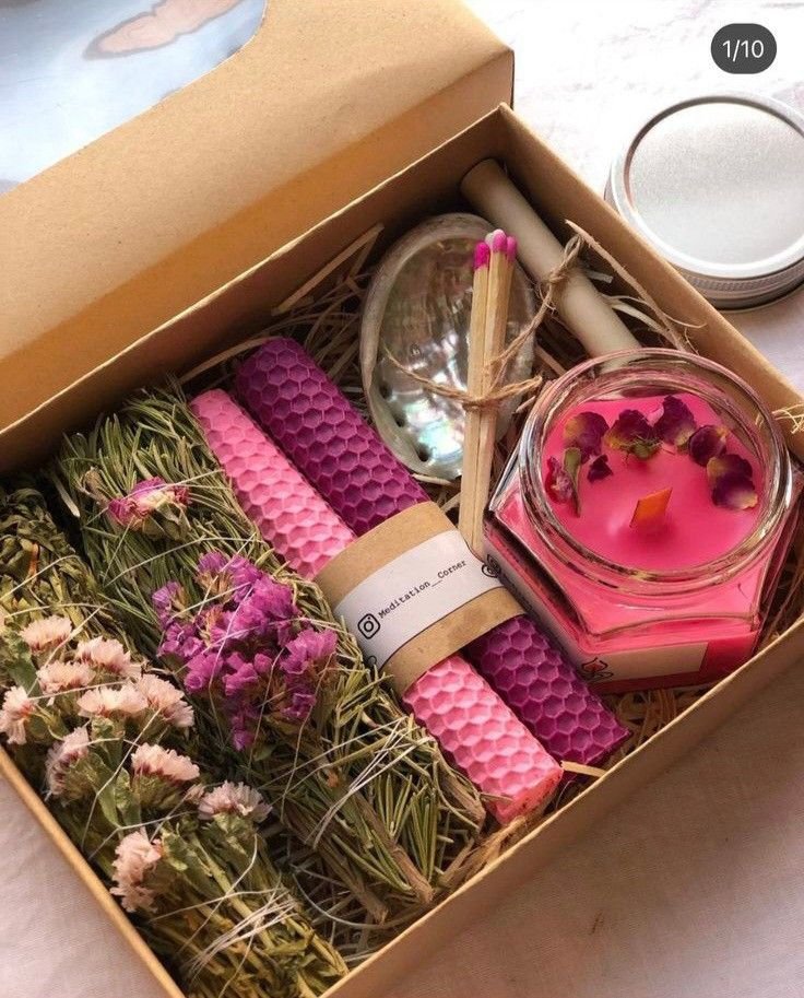 Preparación de una vela botánica artesanal